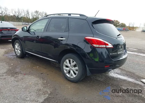 2014 Nissan Murano Sl z USA, uszkodzony, nr VIN JN8AZ1MW0EW504149
